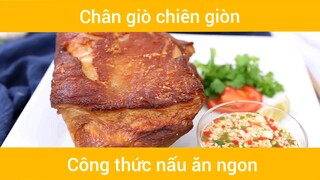 Chân giò chiên giòn