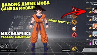 Best Anime Moba Game sa Mobile is Here! | Max Graphics Tagalog Gameplay (MALUPET TO)