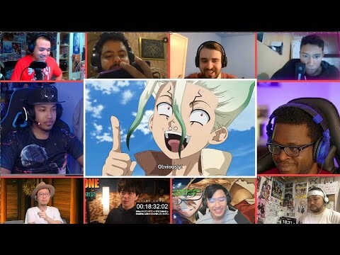 Dr. Stone Season 3 Episode 3 Reaction Mashup - Dr.Stone ドクターストーン 3期 3話 リアクション