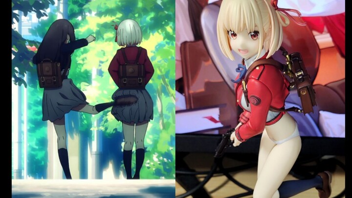 The GSC figure that perfectly reproduces the animation, Chizuki Nishiki's butt was kicked by Takina