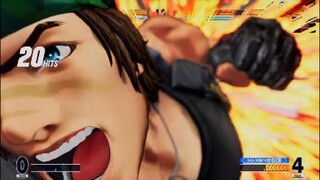 KOF15　チャンピオン　クラークvsラルフ　クラーク１２HITコンボ　ラルフ２１Hitコンボ　怒りチームの本気