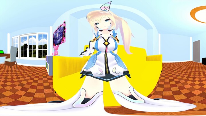 【Ming Masa Depan】 Bantal Lutut VR! ! Masuk dan dorong kami!