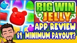 BIG WIN JELLY APP REVIEW | $1 MINIMUM PAYOUT? | LIVE WITHDRAWAL!