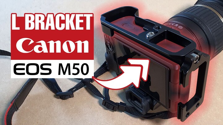 Suporte L bracket para Canon M50