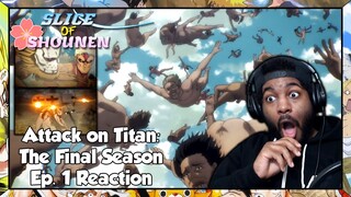 Attack on Titan Season 4 Episode 1 Reaction | THE MARLEYANS ARE LOOKING UNSTOPPABLE RIGHT NOW!!!
