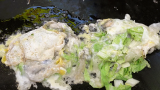 Oyster Omelet Taiwan Street Food