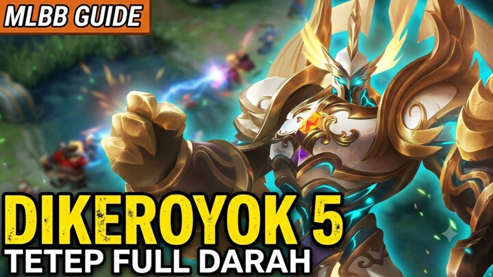 DIKEROYOK 5 TETEP FULL DARAH! URANUS IMMORTAL TERLALU OP. MLBB