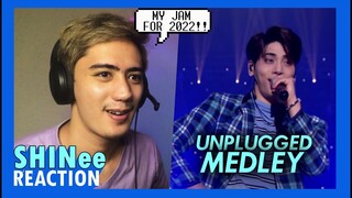 [FRIDAY w/ SHINEE] Unplugged Medley REACTION | New Year Special