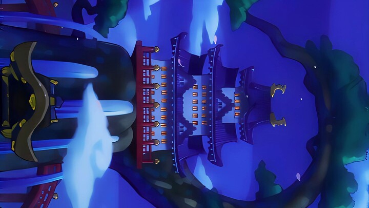 The night view in One Piece is amazing