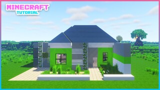 Minecraft: How To Build Simple Modern House Easy And Small #7