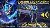 Gusion Legend Skin Script No Password - Full Sound & Full HD Effects | MLBB