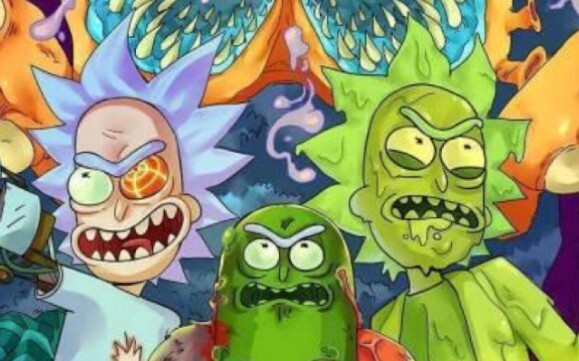 "Rick And Morty" is like the light of redemption and like fallen dust 2022 Animation Carnival
