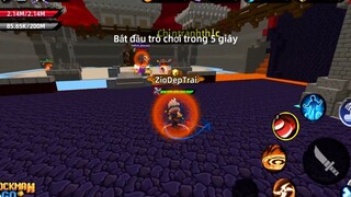 (Blockman Go) ZIOKASS HỌC ĐƯỢC CHIÊU ĐÓNG BĂNG CỰC MẠNH HẠ GỤC NINJA TRONG 1 GIÂ