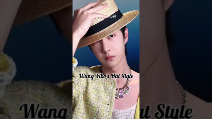 Wang Yibo's Hat Style 🤩🤩🤩 #chineseactor #wangyibo #hatstyle