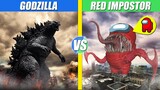 Godzilla vs Red Impostor | SPORE