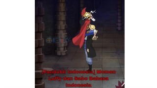 [Fandubb Indonesia] Momen Sedih Luffy Ketemu Sabo Bahasa Indonesia