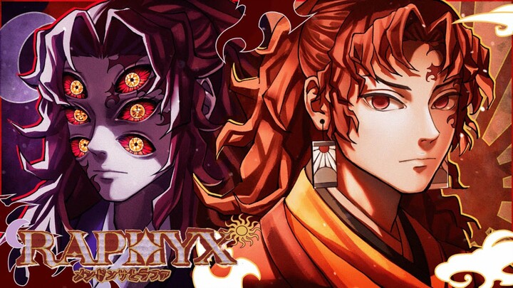 [4K Versi Tiongkok Bersama￨Kimetsu no Yaiba] Kibutsuji & Enmu￨Konfrontasi Cahaya dan Bayangan￨Raphyx