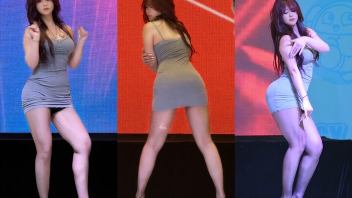 Gray pure desire hip skirt Exid-shake shake
