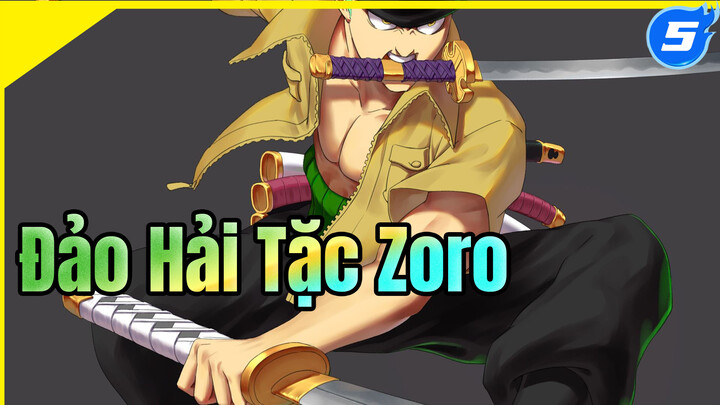 Đảo Hải Tặc Zoro (Vẽ Đao Gặm Nhấm) | Vẽ Trên Tablet_5