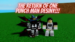 THE RETURN OF... ONE PUNCH MAN: DESTINY (A HERO'S DESTINY)