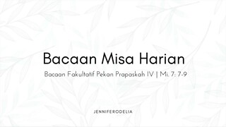 Bacaan Fakultatif Pekan Prapaskah IV - Spiritual Quality Time With JenniferOdelia