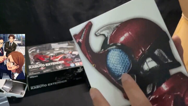 The 3500 yuan Kamen Rider real bone sculpture lucky bag actually opened...