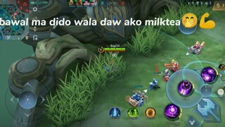 bawal ma dido wala daw ako milktea🤭💪
