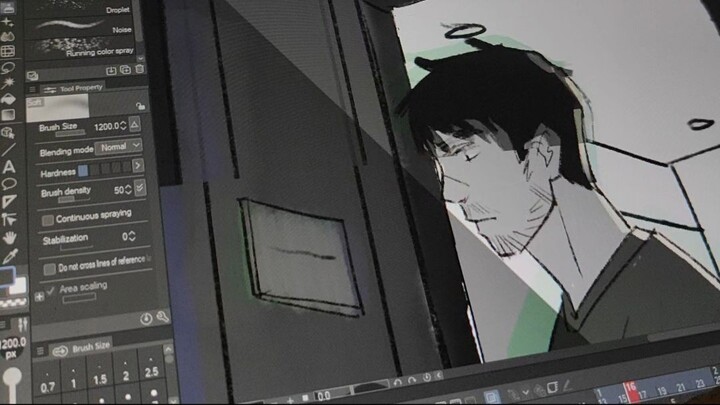 😭 . #digitalart #2danimation #clipstudiopaint