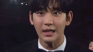 Kim Soo Hyun Aegyo Baeksang art Award 2024 # #kimsoohyun  #baeksangartsawards #fyp #queenoftears