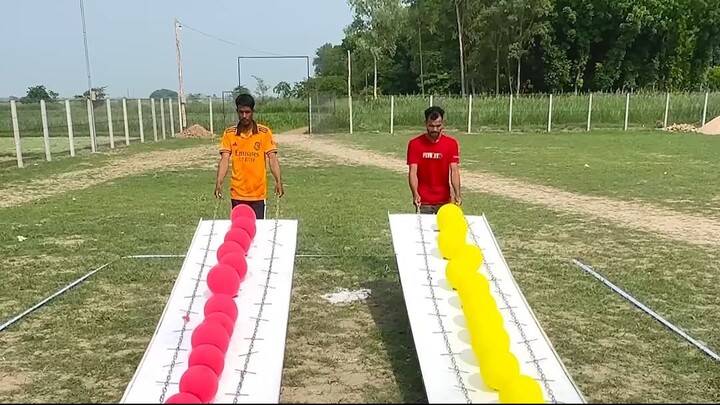 no breaks, no second chance ! so many levels of challenges ! who focus to balanc