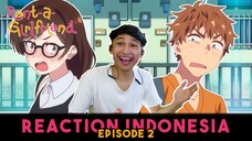 TINGGAL SERUMAH!! - Pacar Sewaan (Rent a Girlfriend) Reaction Episode 2