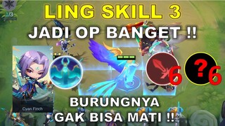 COMMANDER LING SKILL 3 JADI OP BANGET !! BURUNGNYA GAK BISA MATI !! COMBO MAGIC CHESS TERKUAT 2023