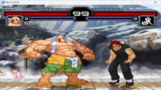 Yujiro Hanma vs Master Monk FINAL BOSS FIGHT🔥 Baki the Grappler Mugen Games Battle Tribute 2024
