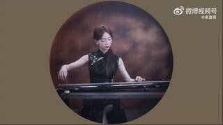 Wu Jinyan plays Guzheng in #TheDouble #มรสุมชีวิต