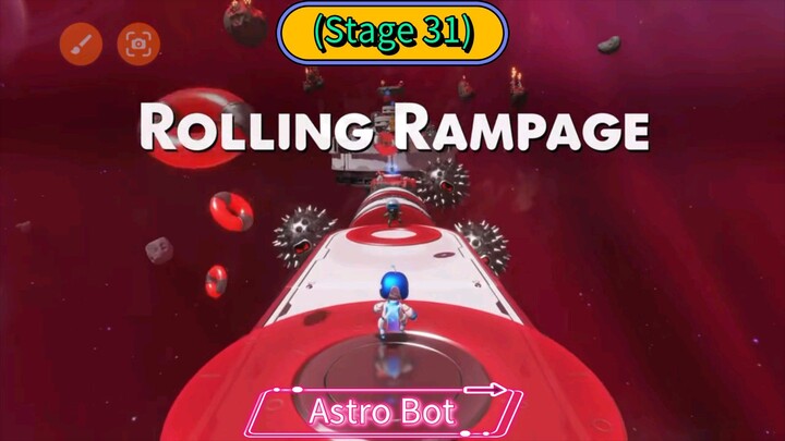 Astro Bot (Stage 31) Rolling Rampage