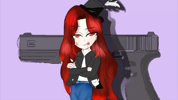 seorang wanita cantik yang menjadi seorang mafiaaaaa