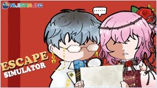 【ESCAPE SIMULATOR】Oh yeah, it's big brain time.【NIJISANJI EN | Ike Eveland】