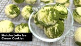 คุ้กกี้ไอสครีมมัทฉะลาเต้ Matcha Latte Ice Cream Cookies | AnnMade