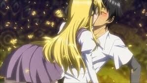 date a live kisssss scene