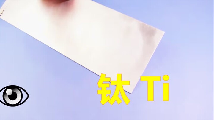 Fan cuồng nguyên tố hóa học: Titan Ti được mệnh danh là “kim loại không gian”, là kim loại có độ bền