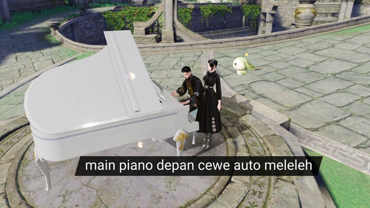 asik banget game ini bisa main piano