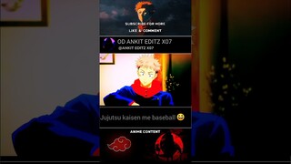 😆 yahan bapas ao gojo 😆 || anime YouTube shorts || anime || jujutsu kaisen funny moments|| gojo