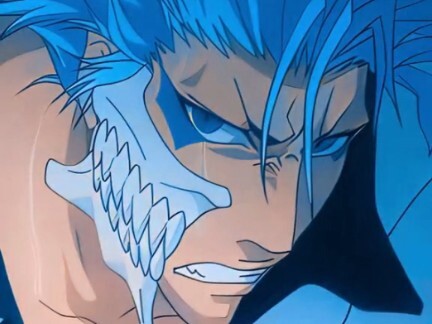 [ BLEACH bleach] Aizen's terrifying spiritual pressure made Grimmjow kneel down