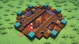 Minecraft : Cara Membuat Rumah Bawah Tanah | Cara Membuat Rumah di Minecraft