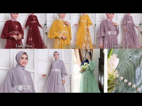 2 Model Gamis Maxi Terbaru 2021 | Maharani Dress & Layla Dress | Tersedia 4 Pilihan Warna #Shorts