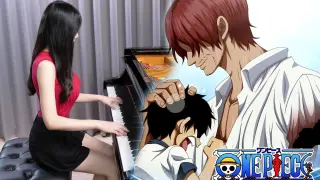 [A We Are! Lyrical version of the piano, take you to relive the original touching of One Piece] One Piece Sad Song - Mother Sea | Ru's Piano
