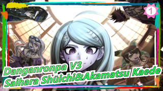 [Danganronpa V3/Vẽ tay/MAD] Saihara Shūichi & Akamatsu Kaede - 'Heart Rate#0822'_1