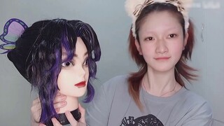 【 Aran 】 Record of Shinobu Kocho's fake hair styling ‖ What will happen if Shinobu-sister is a profe