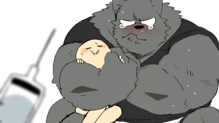 大狼狼才不要打针