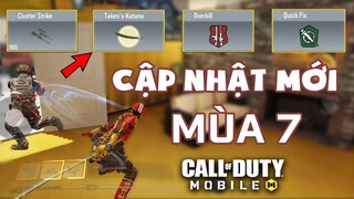 COD Mobile | CẬP NHẬT MỚI CỰC HOT: MÙA 7 của Call of Duty Mobile VN có những gì? | Thạc sĩ Lâm
